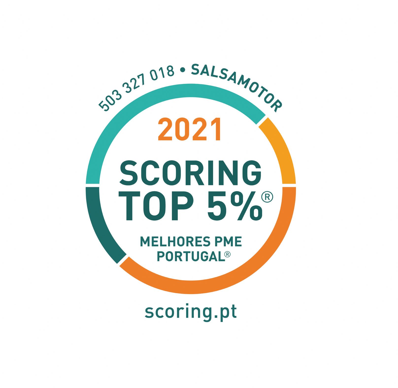 Salsamotor distinguida como empresa TOP 5% MELHORES PME DE PORTUGAL
